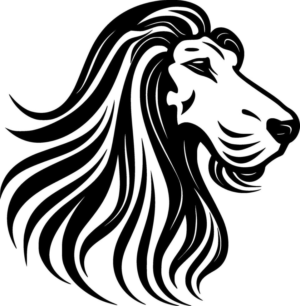Afghan Hound - High Quality Logo - illustration ideal for T-shirt graphic vector