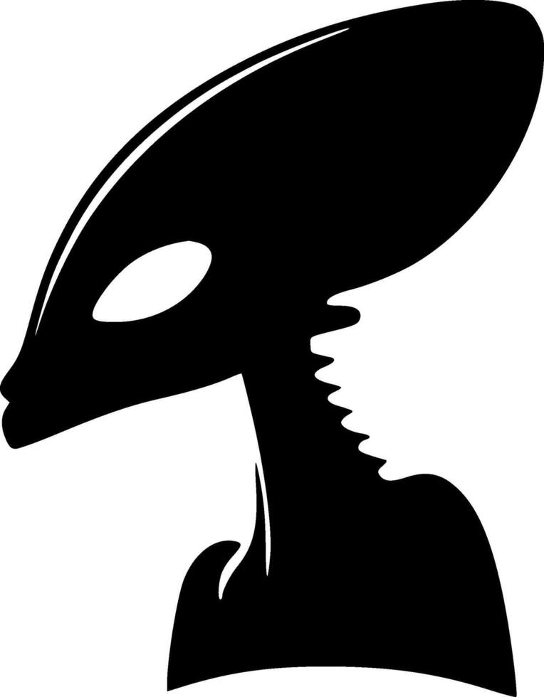 Alien - High Quality Logo - illustration ideal for T-shirt graphic vector