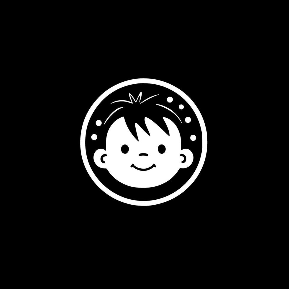 Baby - Minimalist and Flat Logo - illustration vector