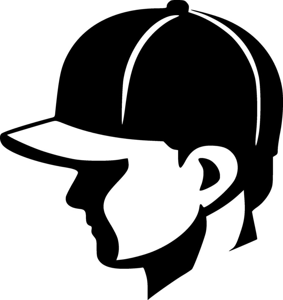 Baseball - Minimalist and Flat Logo - illustration vector