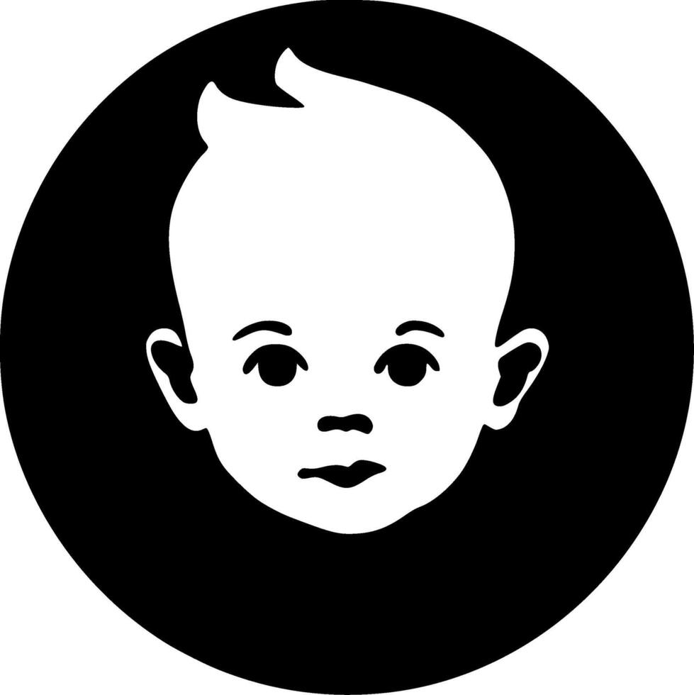 Baby - Minimalist and Flat Logo - illustration vector