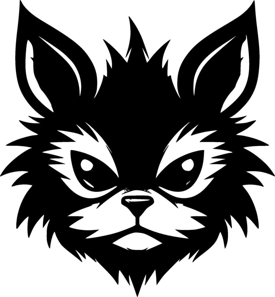 Cat - Minimalist and Flat Logo - illustration vector