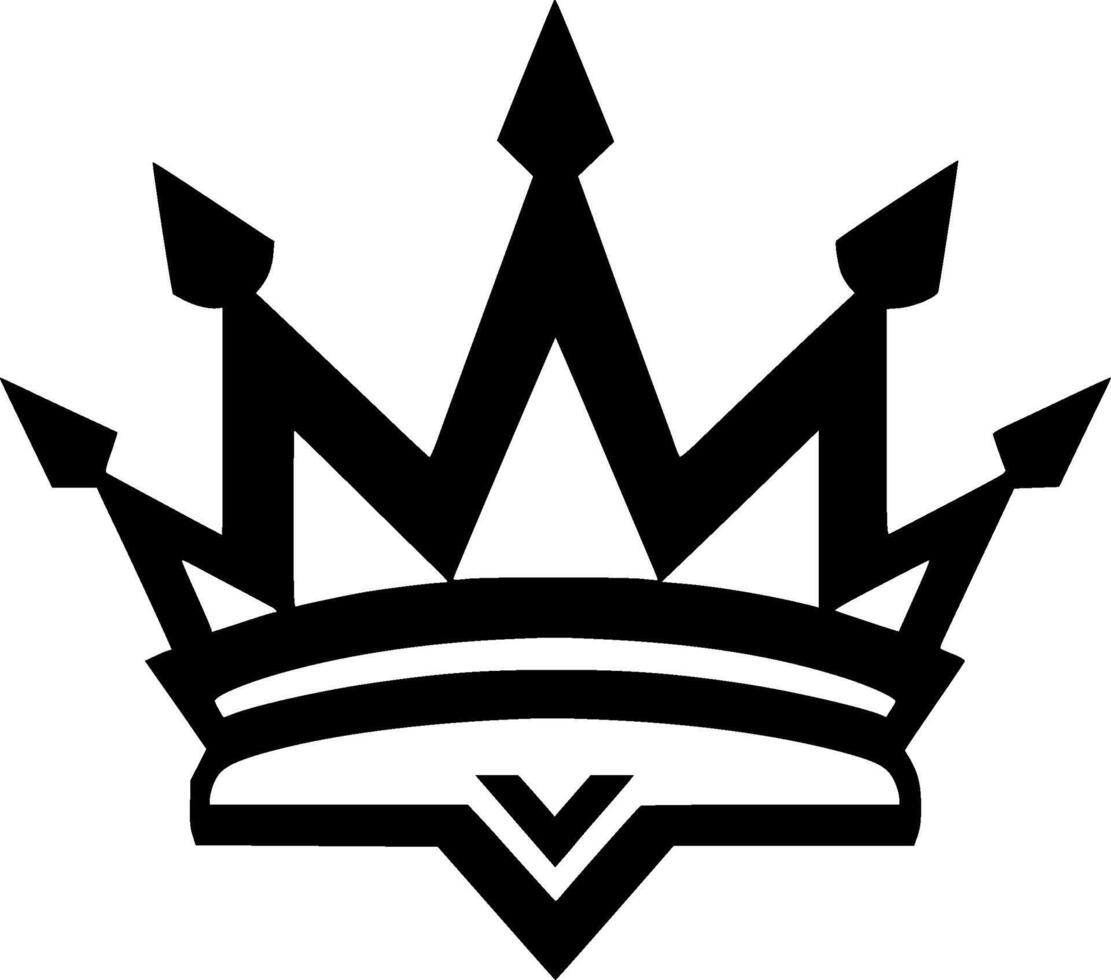 Crown - High Quality Logo - illustration ideal for T-shirt graphic vector