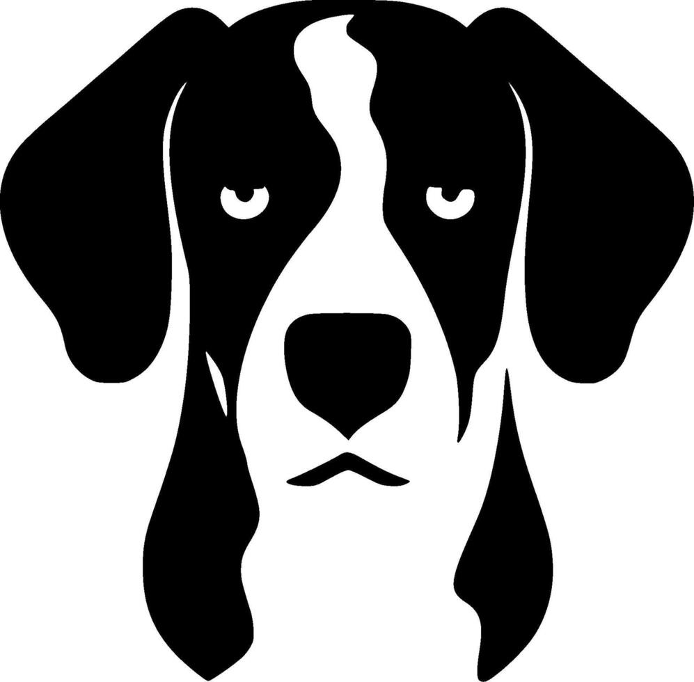Dalmatian - Minimalist and Flat Logo - illustration vector