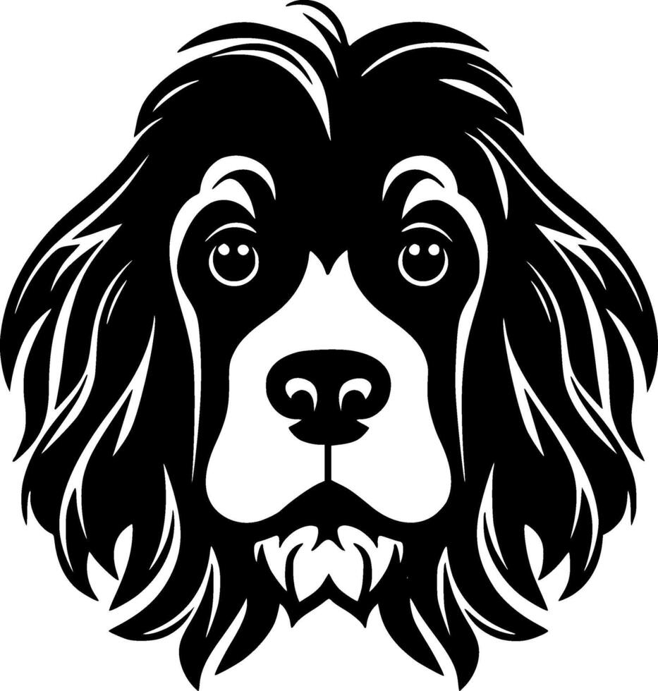Dog - Minimalist and Flat Logo - illustration vector
