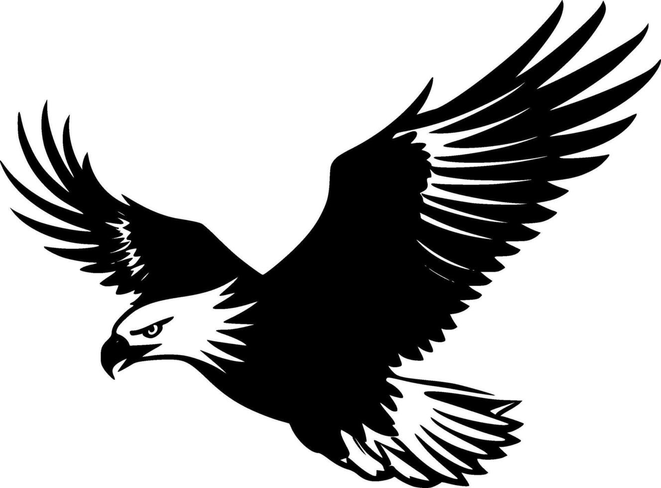Eagle - High Quality Logo - illustration ideal for T-shirt graphic vector