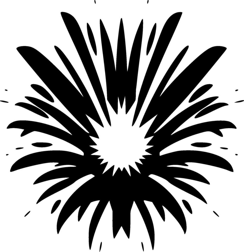 Explosion - Minimalist and Flat Logo - illustration vector