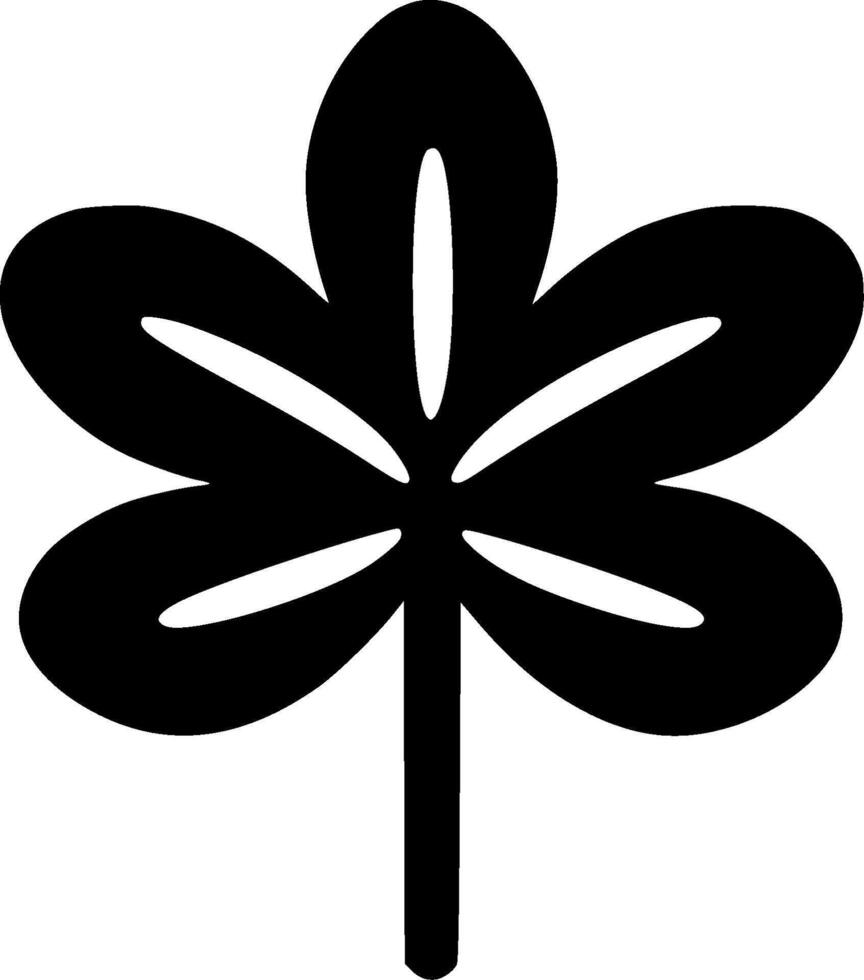Flower, Black and White illustration vector