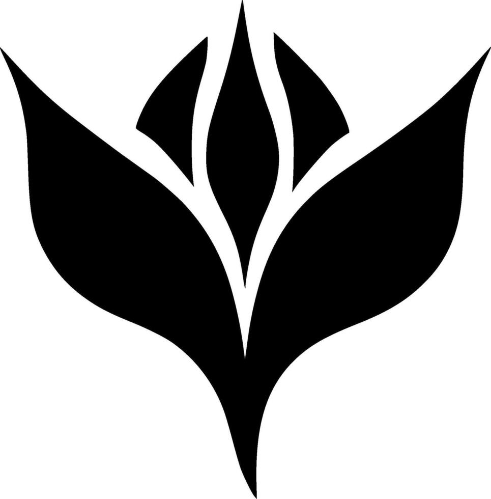 Flower - Minimalist and Flat Logo - illustration vector