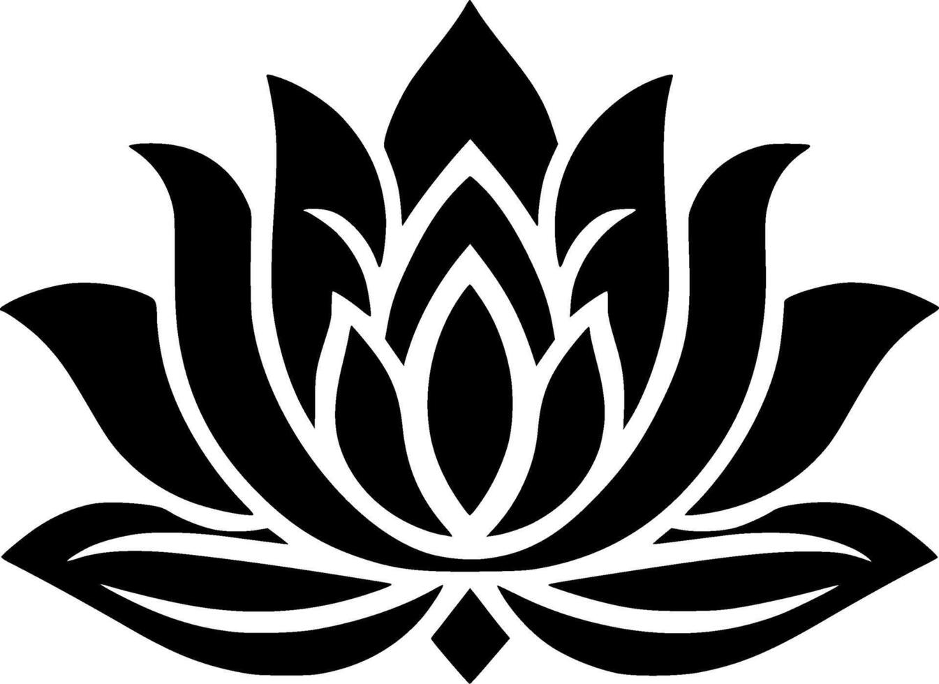 Flower - Minimalist and Flat Logo - illustration vector