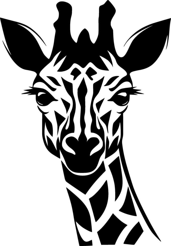 Giraffe - High Quality Logo - illustration ideal for T-shirt graphic vector