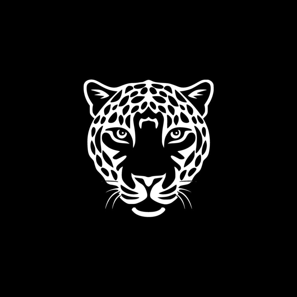 Leopard - Minimalist and Flat Logo - illustration vector