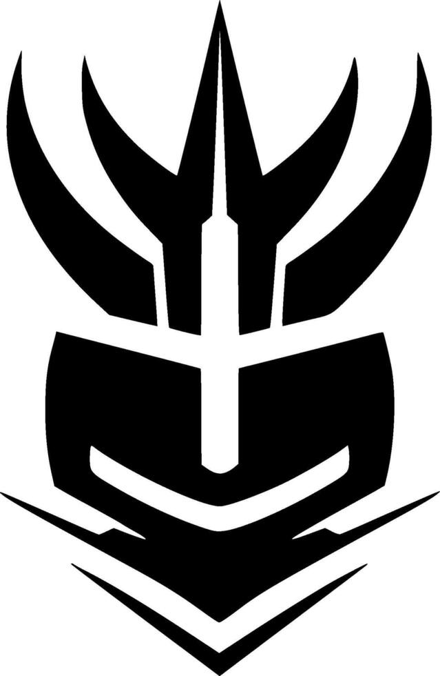 Military - Minimalist and Flat Logo - illustration vector