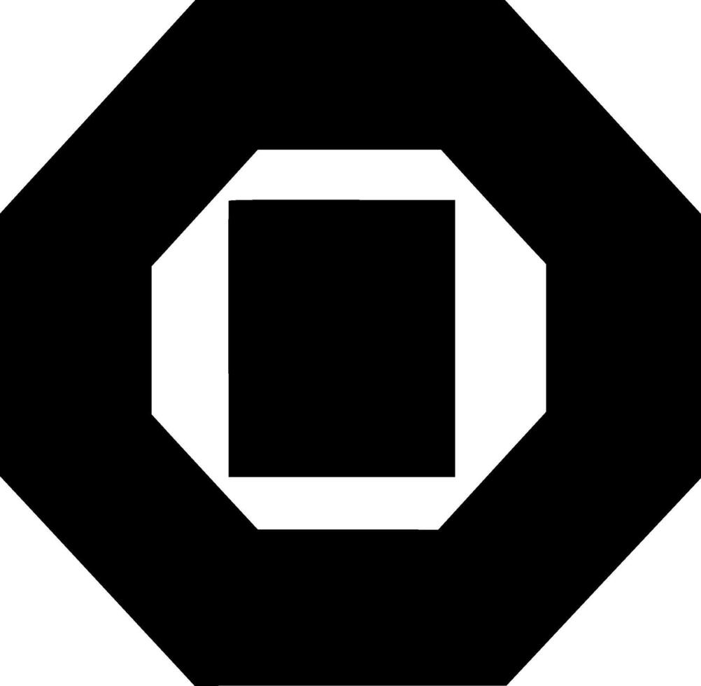 Octagon - High Quality Logo - illustration ideal for T-shirt graphic vector
