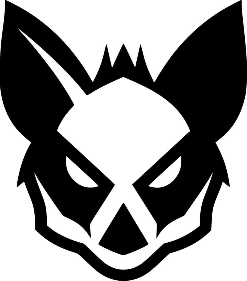 Panda, Black and White illustration vector