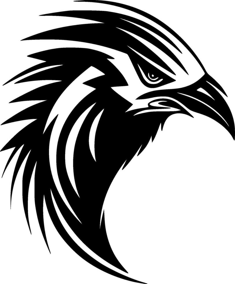 Parrot, Minimalist and Simple Silhouette - illustration vector