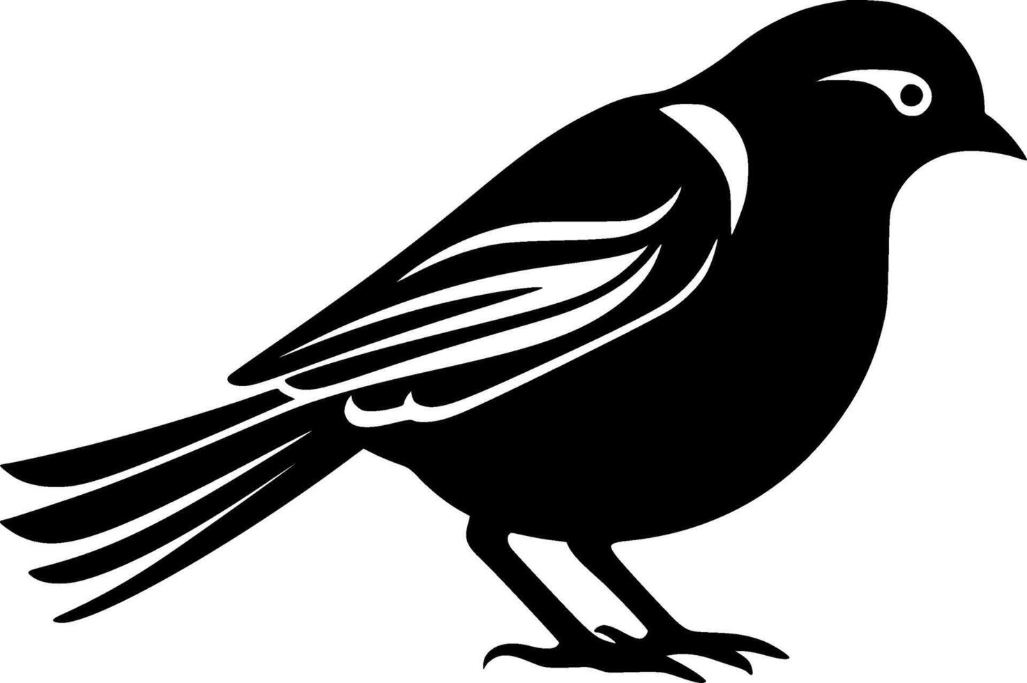 Pigeon - Minimalist and Flat Logo - illustration vector