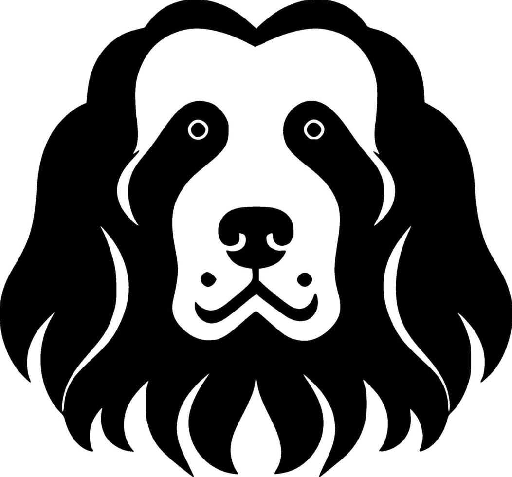 Poodle Dog - Minimalist and Flat Logo - illustration vector