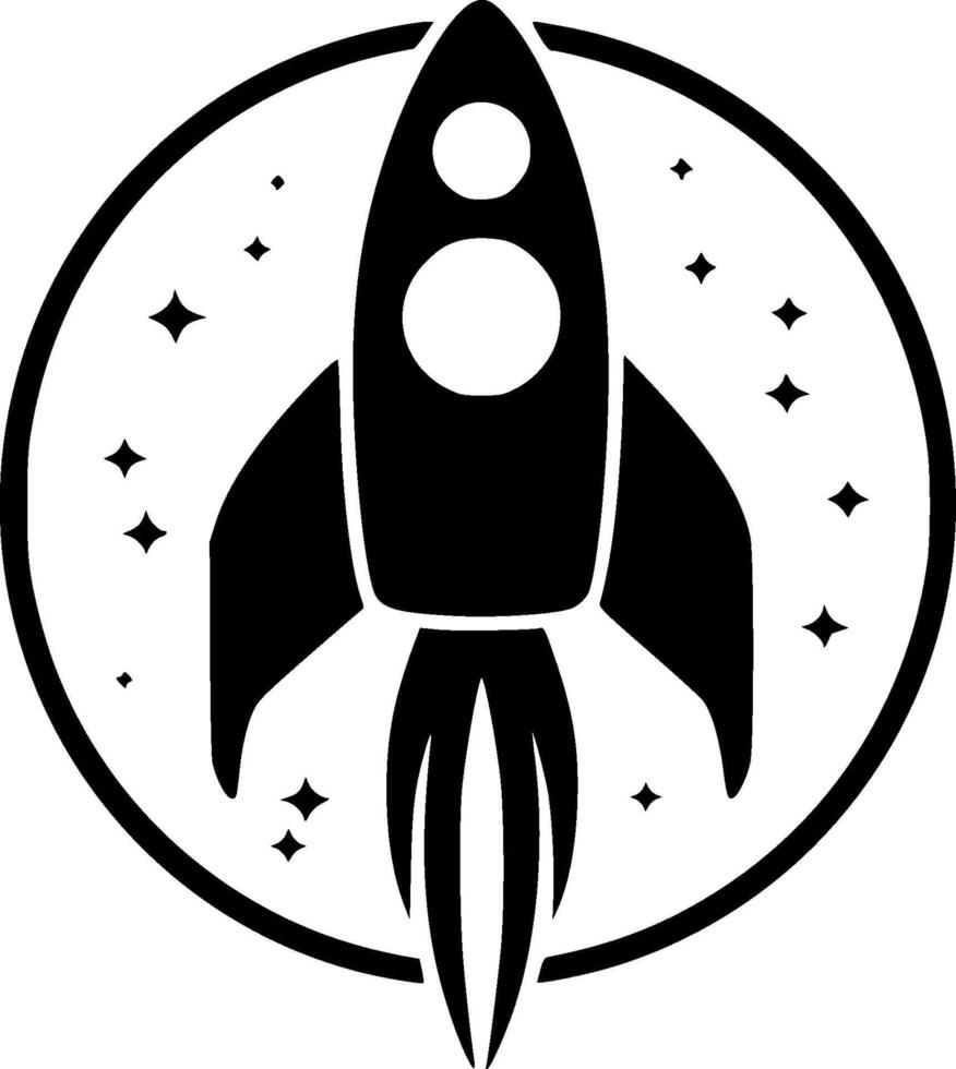 Rocket - High Quality Logo - illustration ideal for T-shirt graphic vector