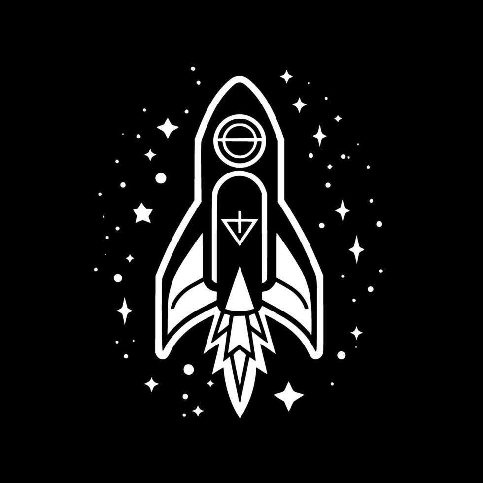 Rocket - High Quality Logo - illustration ideal for T-shirt graphic vector