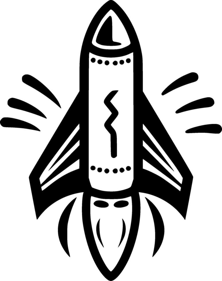 Rocket - High Quality Logo - illustration ideal for T-shirt graphic vector