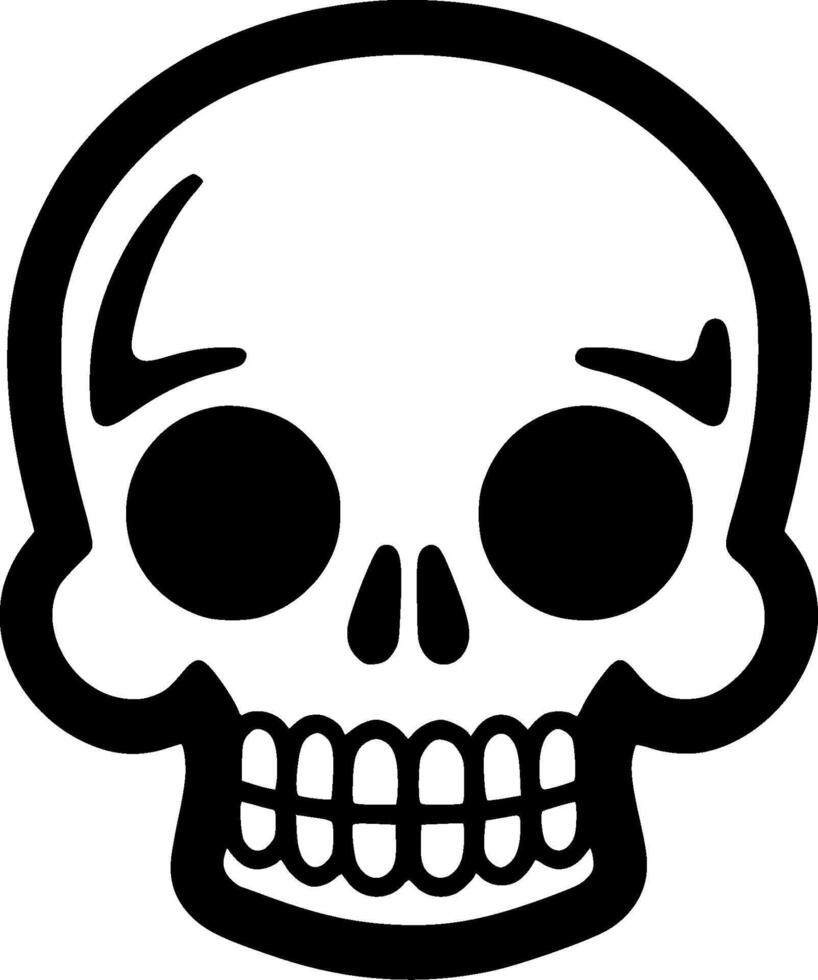 Skull - High Quality Logo - illustration ideal for T-shirt graphic vector