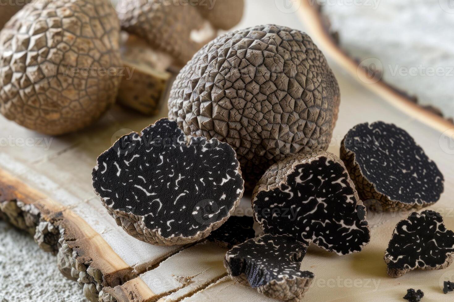 Pungent Forest truffle. Generate Ai photo