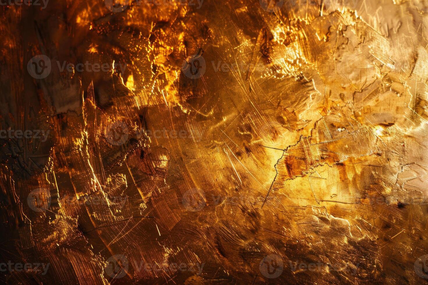 Highresolution image depicting a luxurious golden texture with intricate details photo