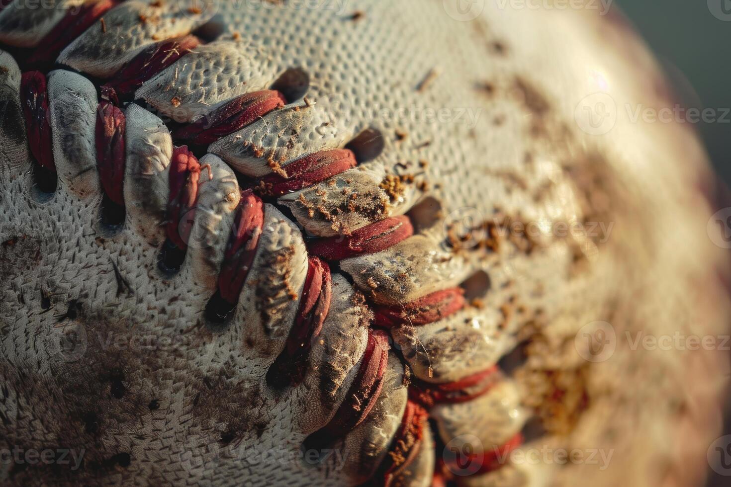 Barnacle encrusted object at the beach photo