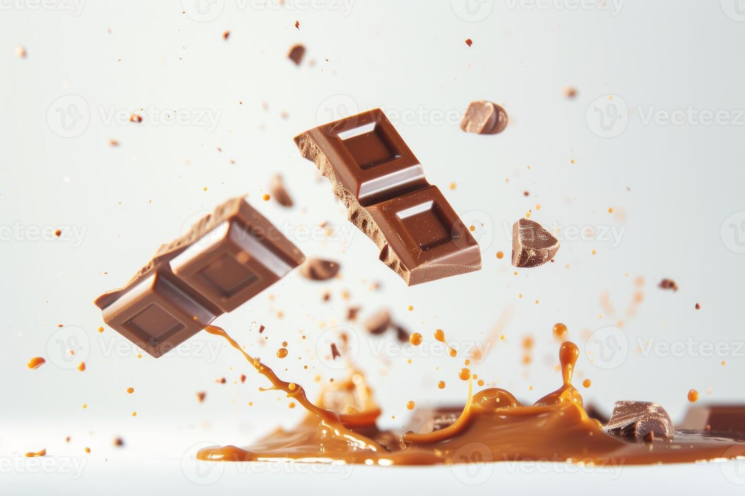 Chocolate delight - splashing bliss photo