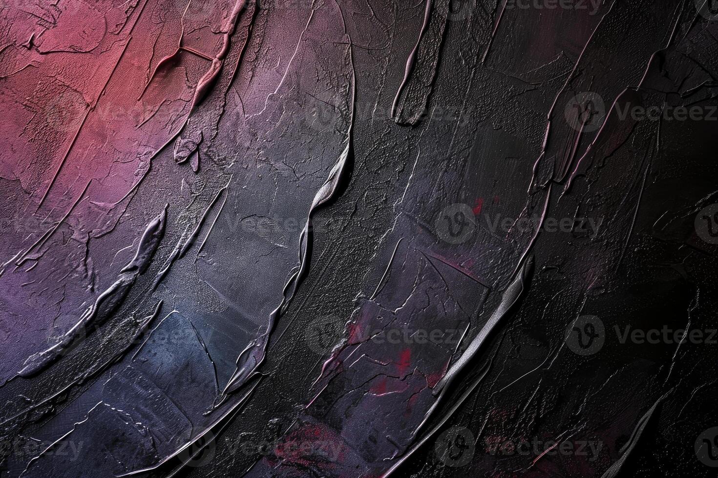 Abstract dark textured background with color accents photo