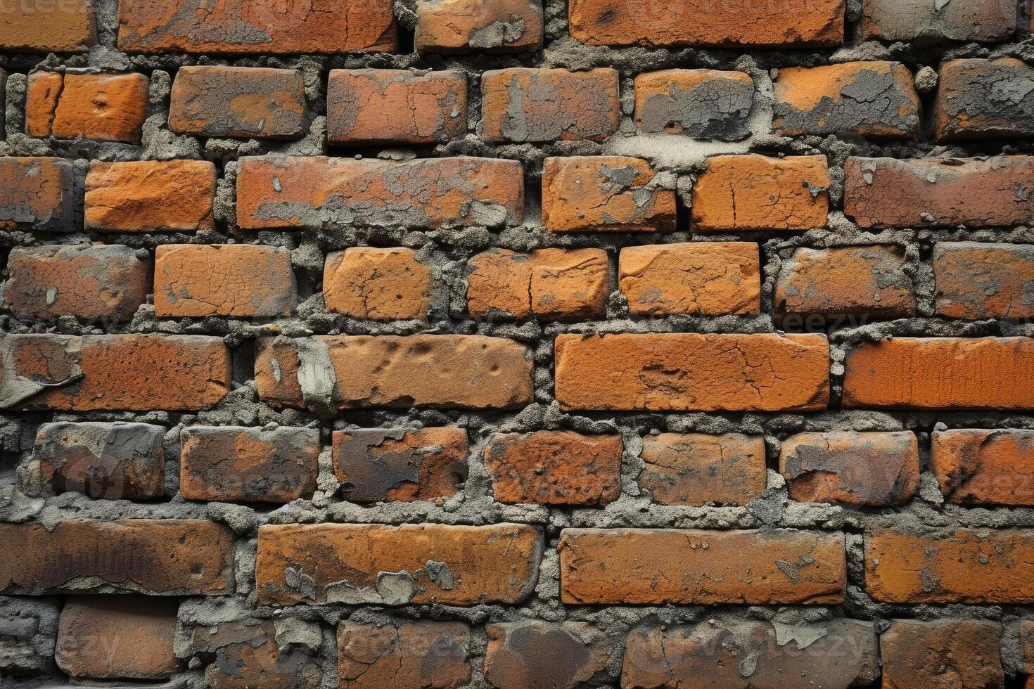 Clásico texturizado ladrillo pared antecedentes foto