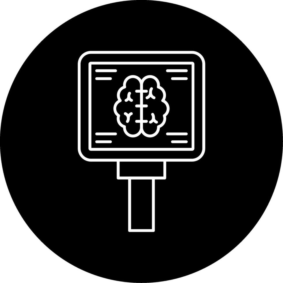 Mri Circle Icon vector