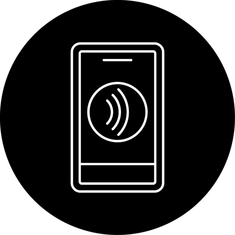 Tap To Pay Circle Icon vector