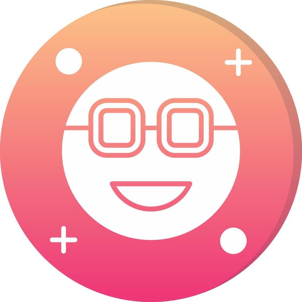 Cool Circle Icon vector