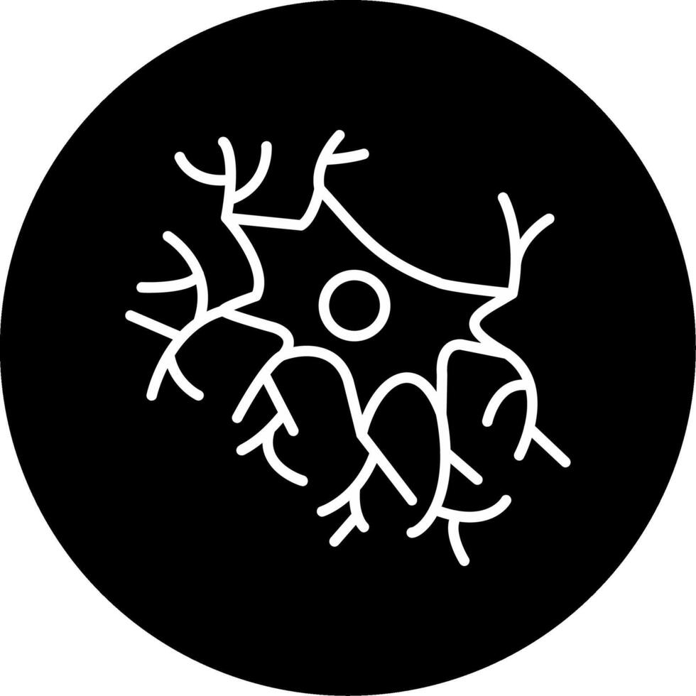 Astrocyte Circle Icon vector