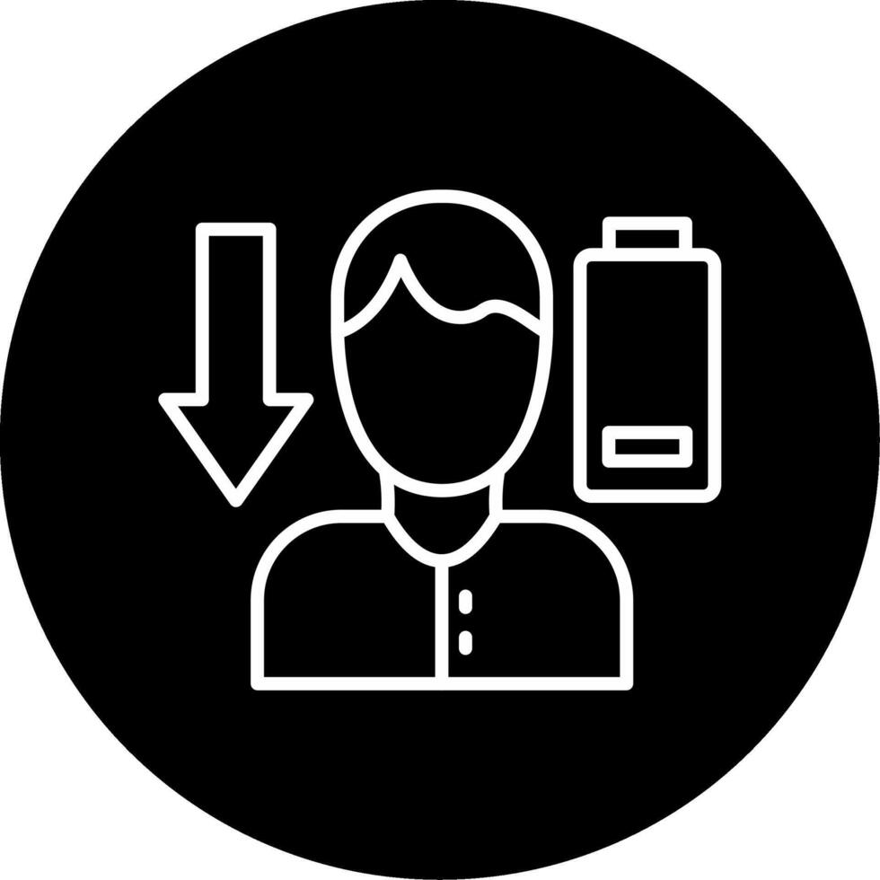 Low Energy Circle Icon vector
