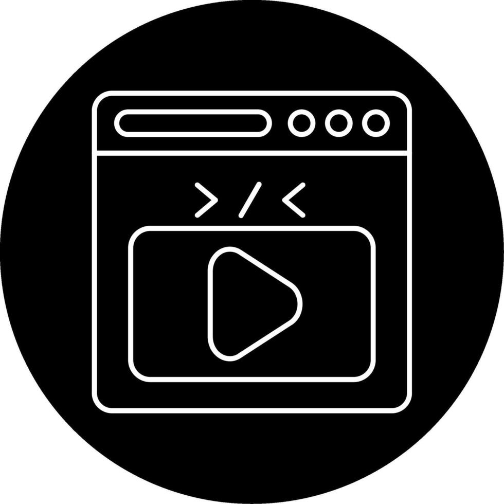 web Circle Icon vector