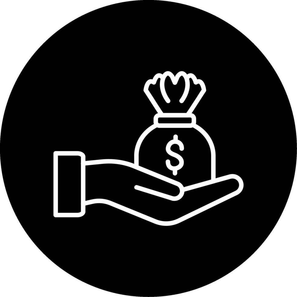 Investment Circle Icon vector
