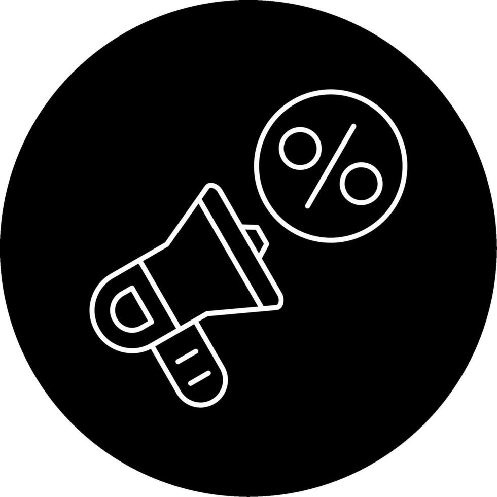 Promotion Circle Icon vector