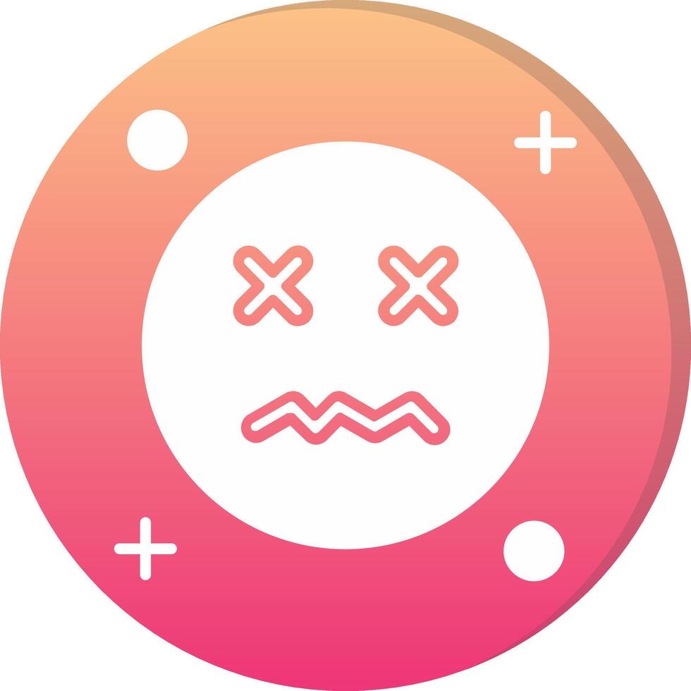 Dead Circle Icon vector