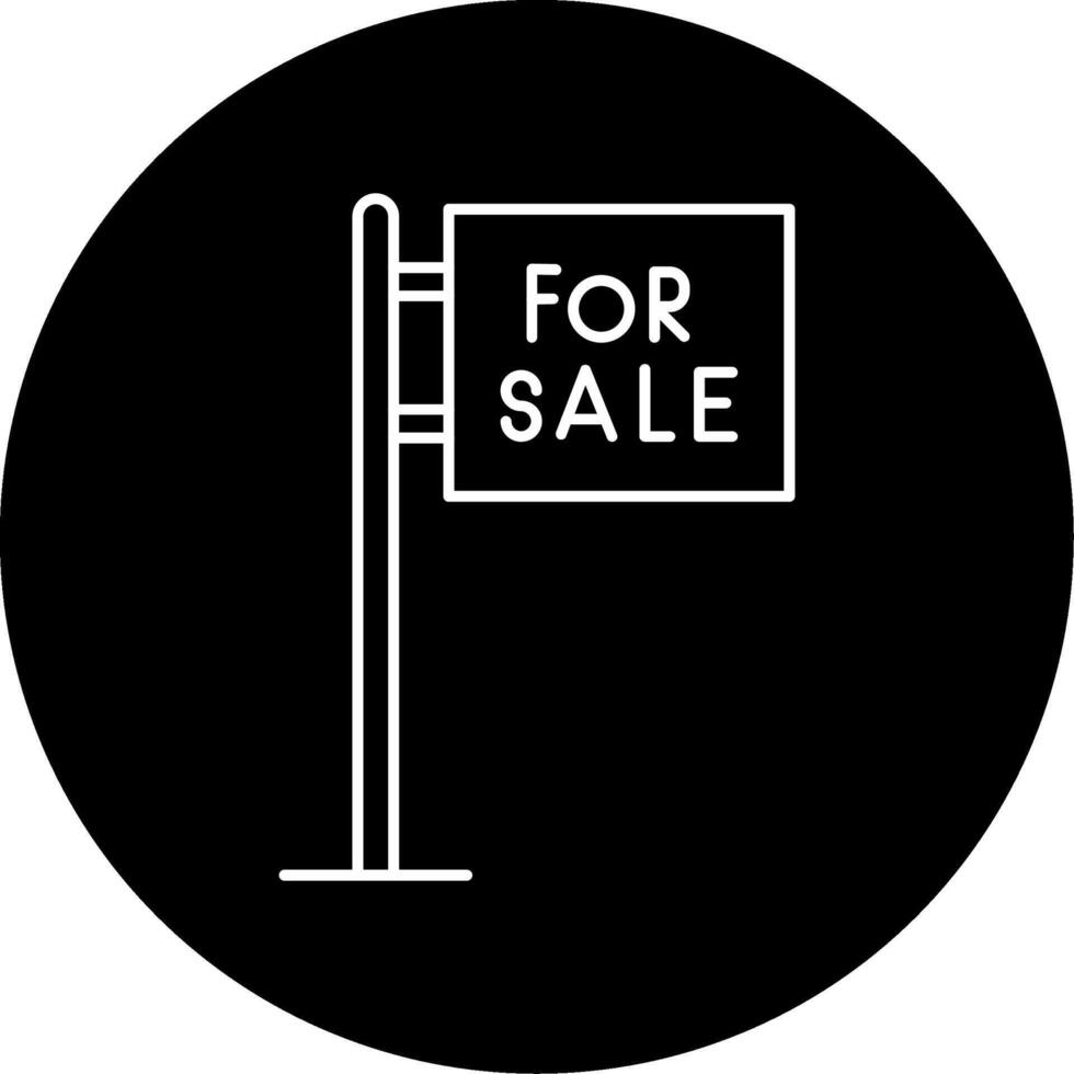 For Sale Circle Icon vector