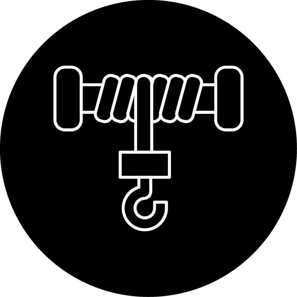 Hoist Circle Icon vector