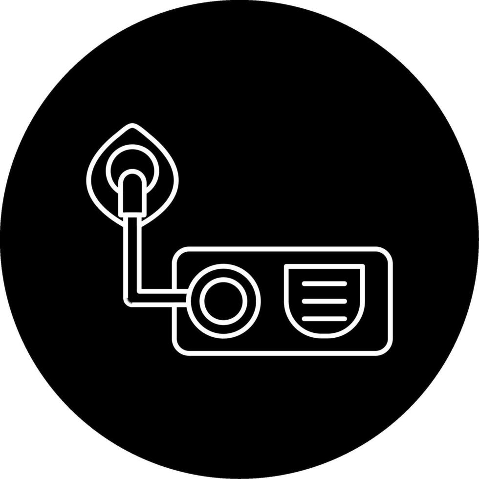Oxygen Circle Icon vector