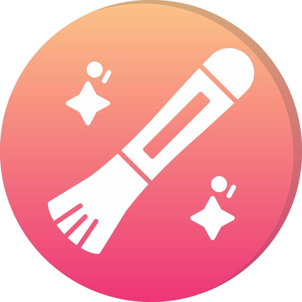 Brush Circle Icon vector