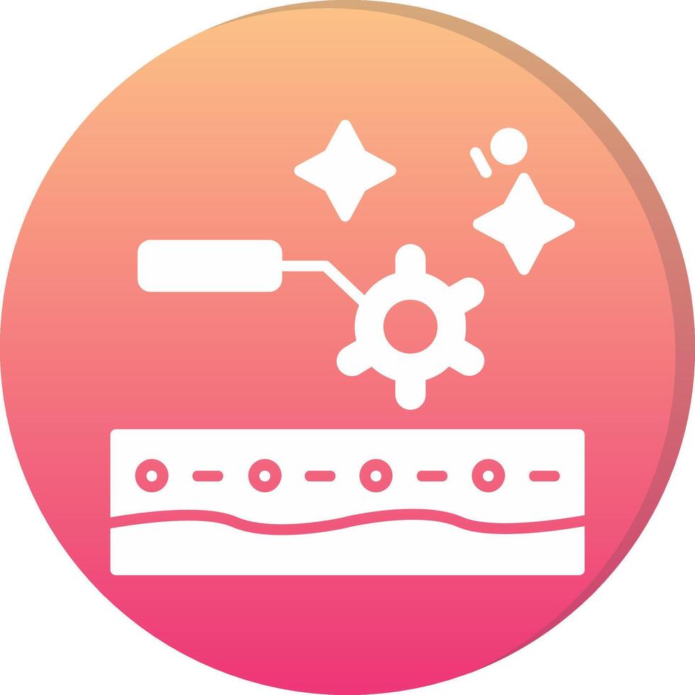 Lifting Circle Icon vector