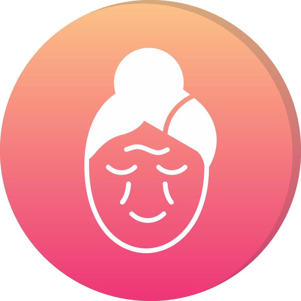 Wrinkle Circle Icon vector