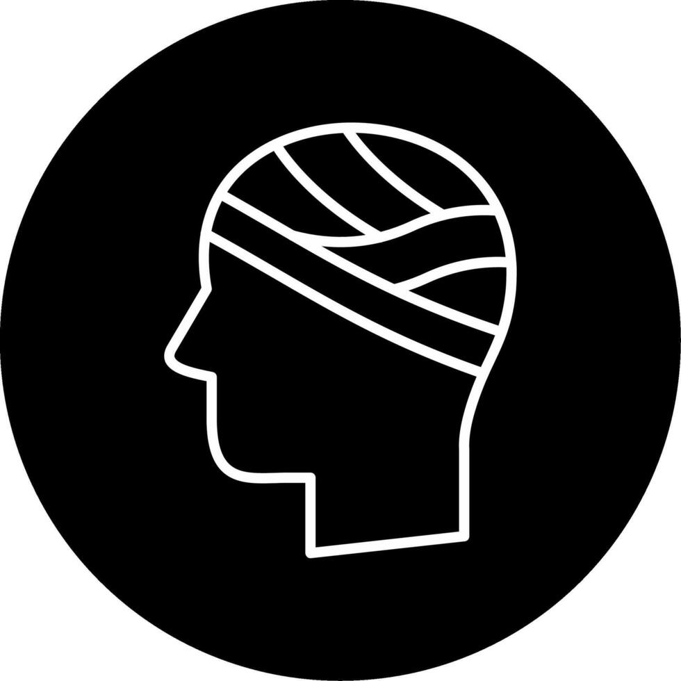 Head Circle Icon vector