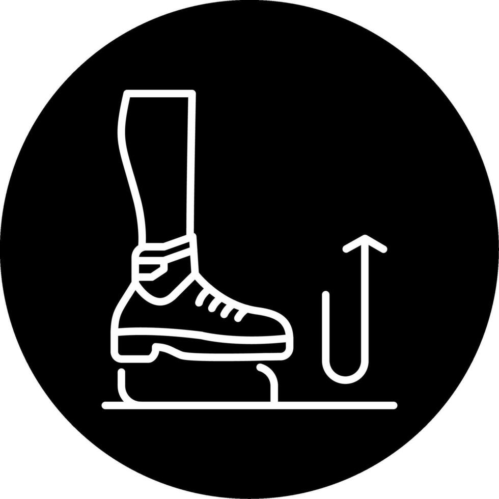 Stomp Circle Icon vector