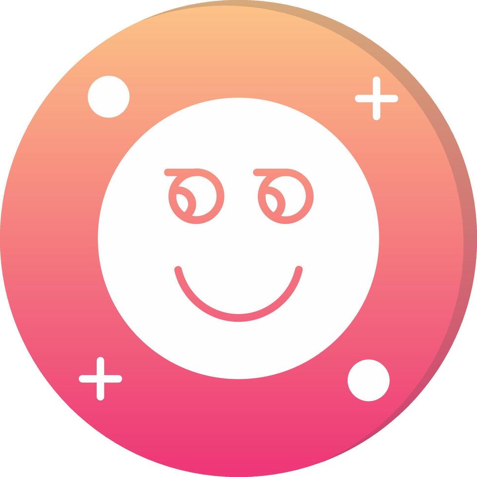 Suspicious Circle Icon vector
